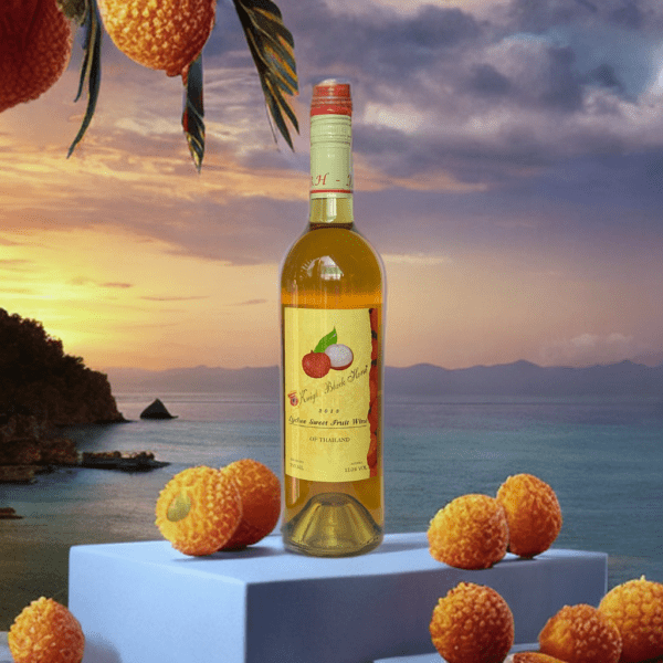 Knight Black Horse Lychee sweet fruit wine 2018 750ml