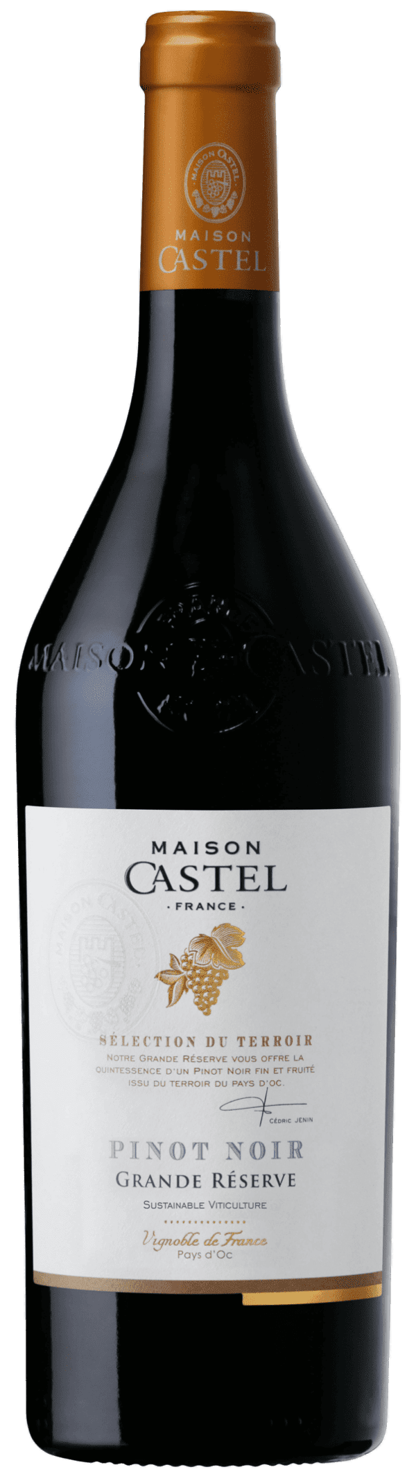 034819/21 MAISON CASTEL Grande Reserve Pinot noir 2021 750ml - Image 2