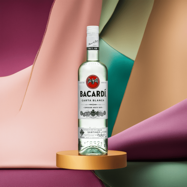 BACARDI CARTA BLANCA 1000ml - Image 2