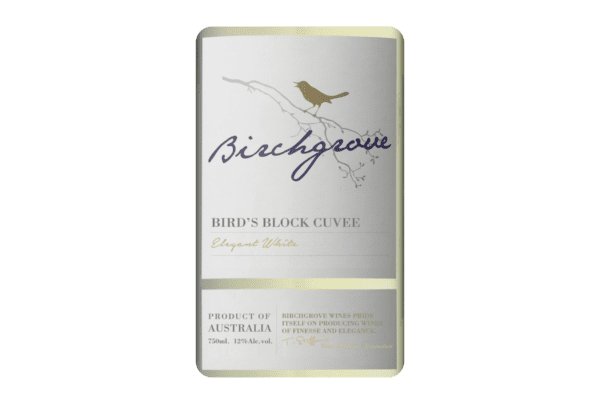 WIAU-W001 BIRCHGROVE Bird s Block Cuvee Elegant White